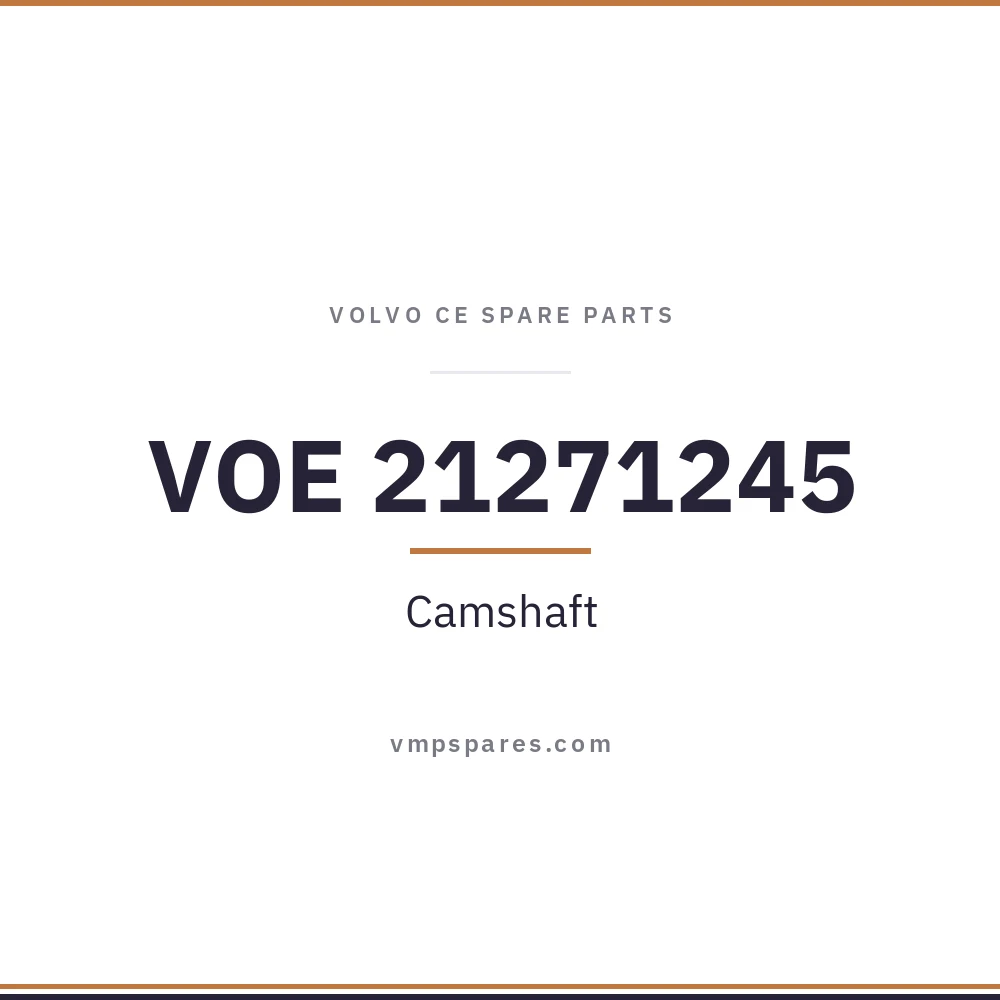 VOE 21271245 – Camshaft