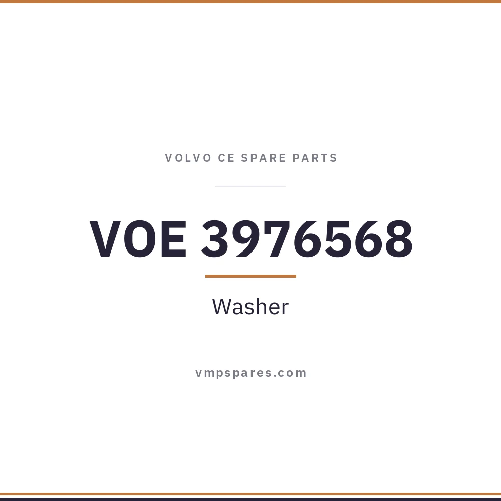 VOE 3976568 – Washer