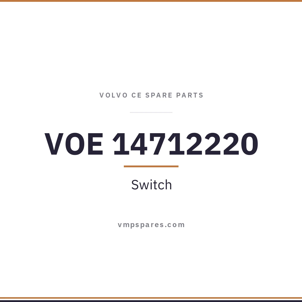 VOE 14712220 – Switch