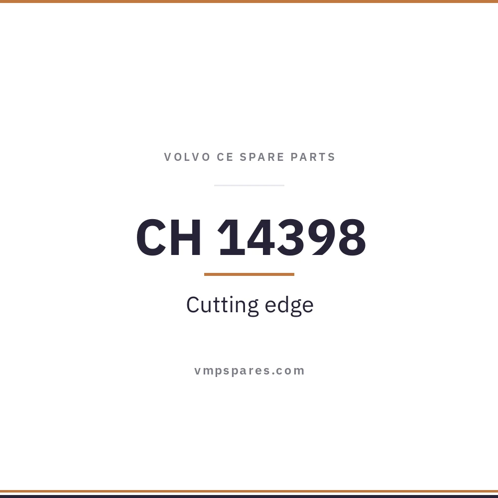 CH 14398 – Cutting edge