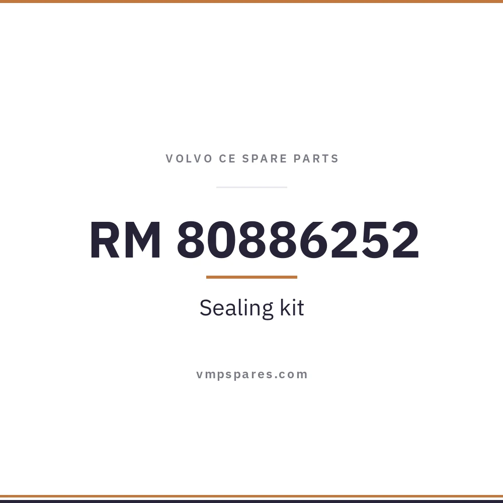 RM 80886252 – Sealing kit