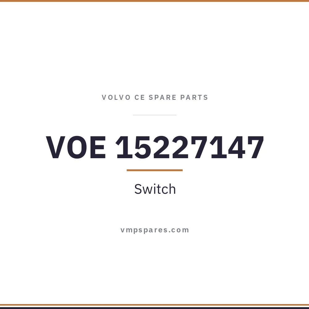 VOE 15227147 – Switch