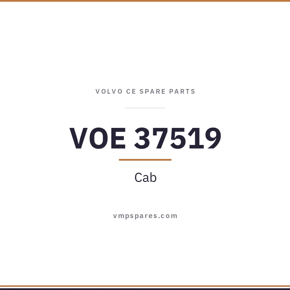 VOE 37519 – Cab