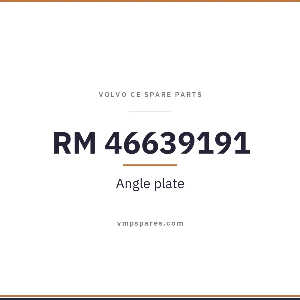 RM 46639191 – Angle plate