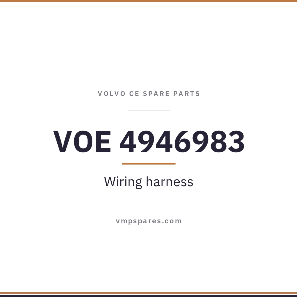 VOE 4946983 – Wiring harness