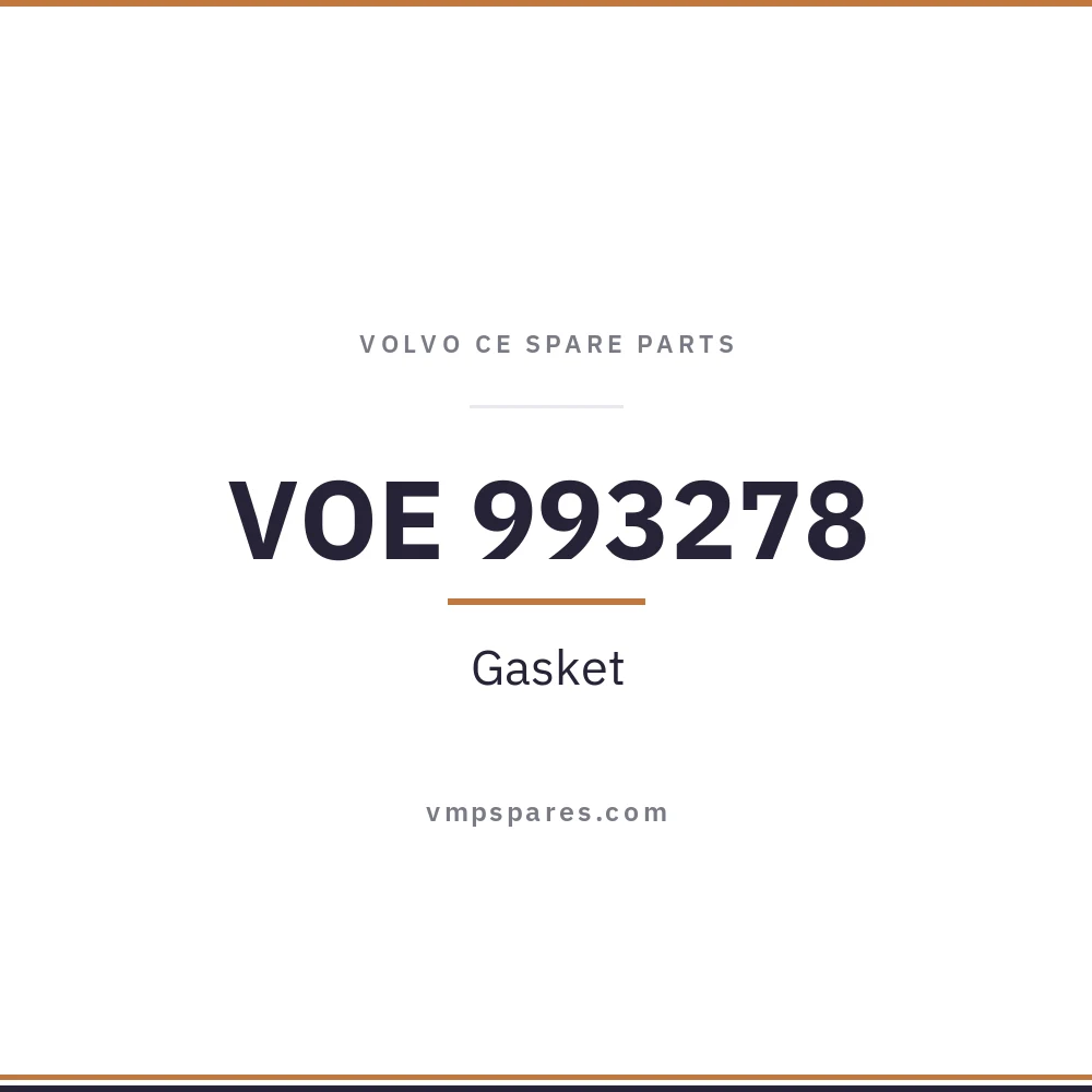 VOE 993278 – Gasket