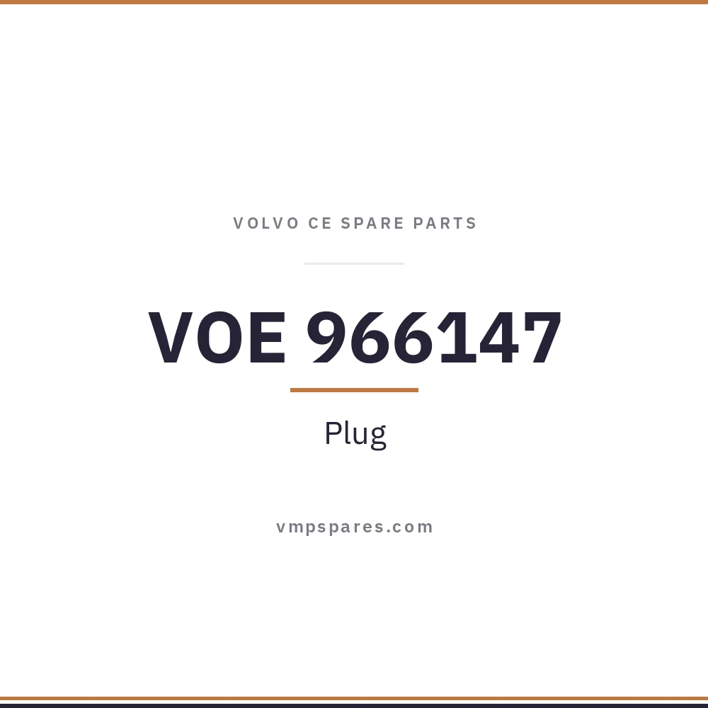 VOE 966147 – Plug