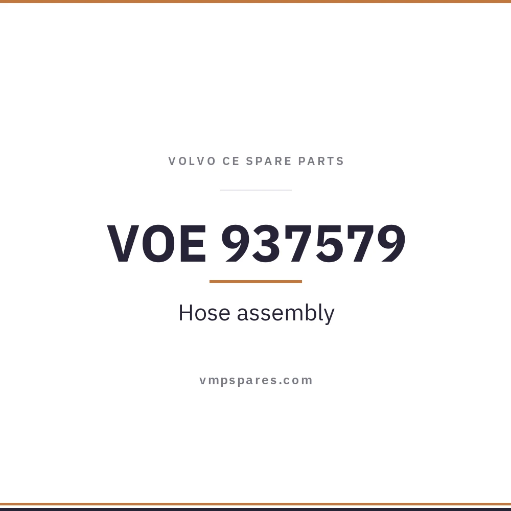 VOE 937579 – Hose assembly