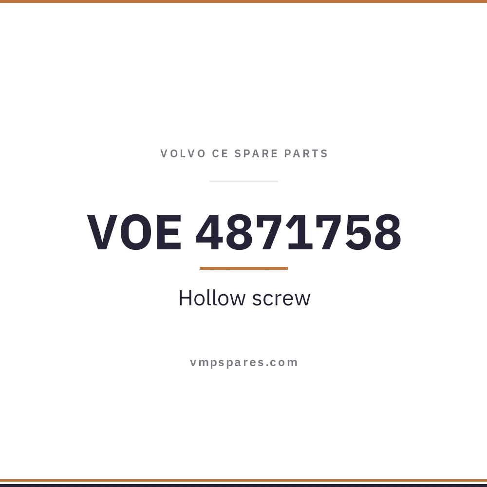 VOE 4871758 – Hollow screw