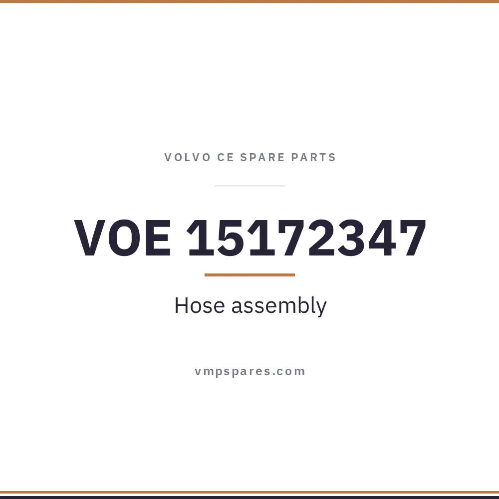VOE 15172347 – Hose assembly