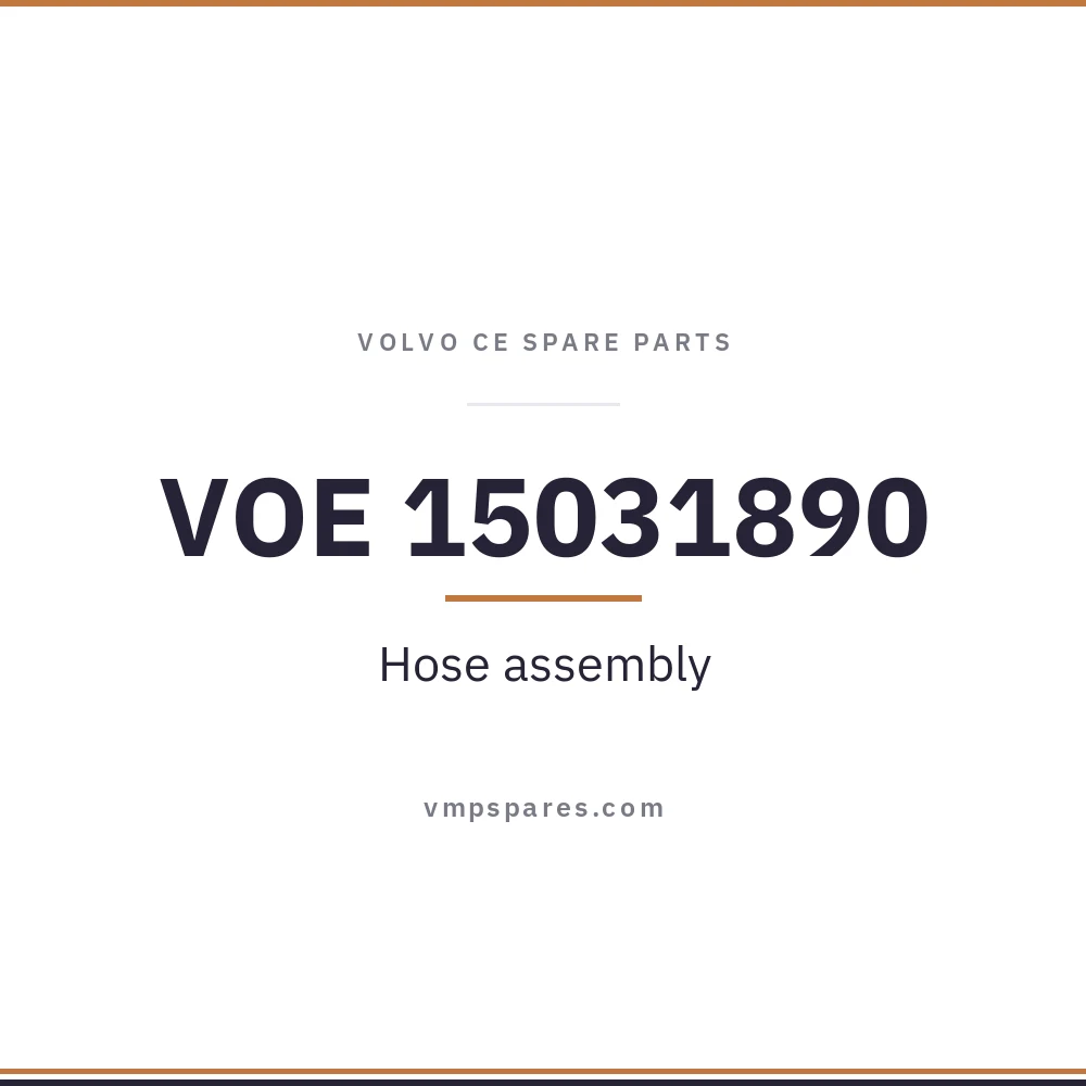 VOE 15031890 – Hose assembly