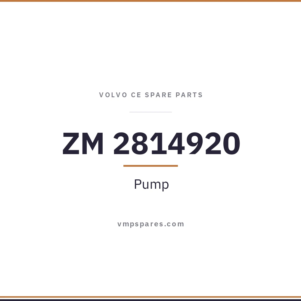 ZM 2814920 – Pump