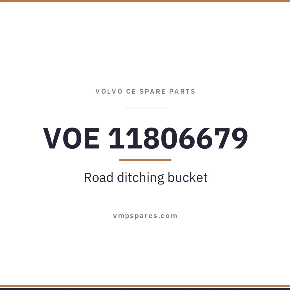 VOE 11806679 – Road ditching bucket