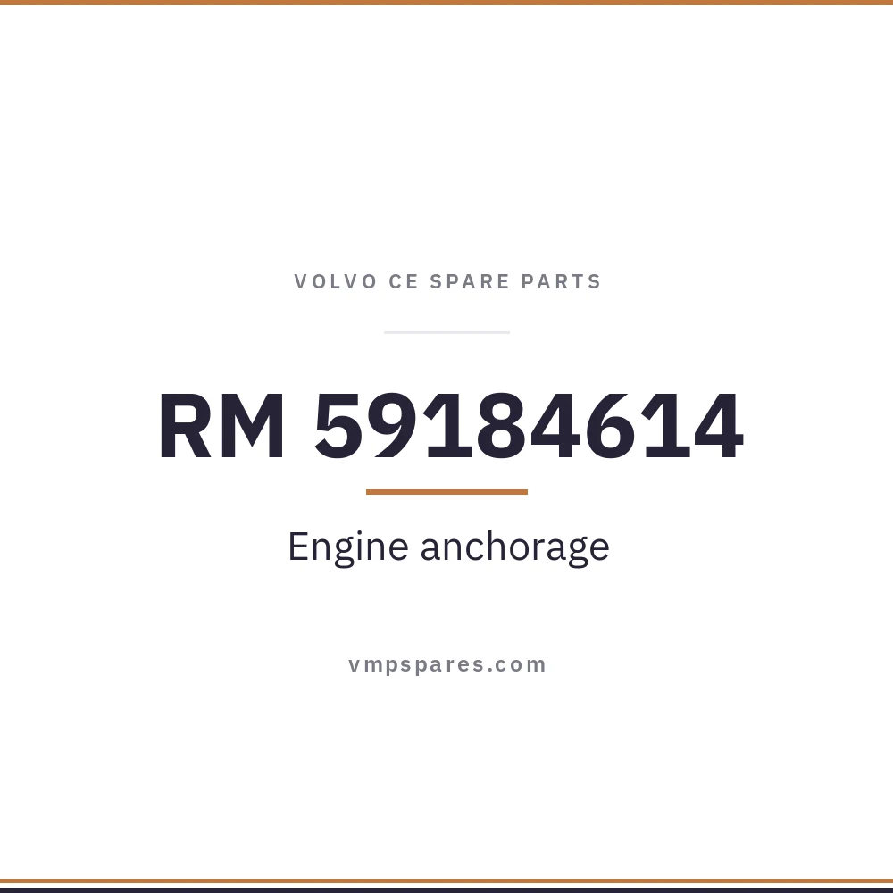 RM 59184614 – Engine anchorage