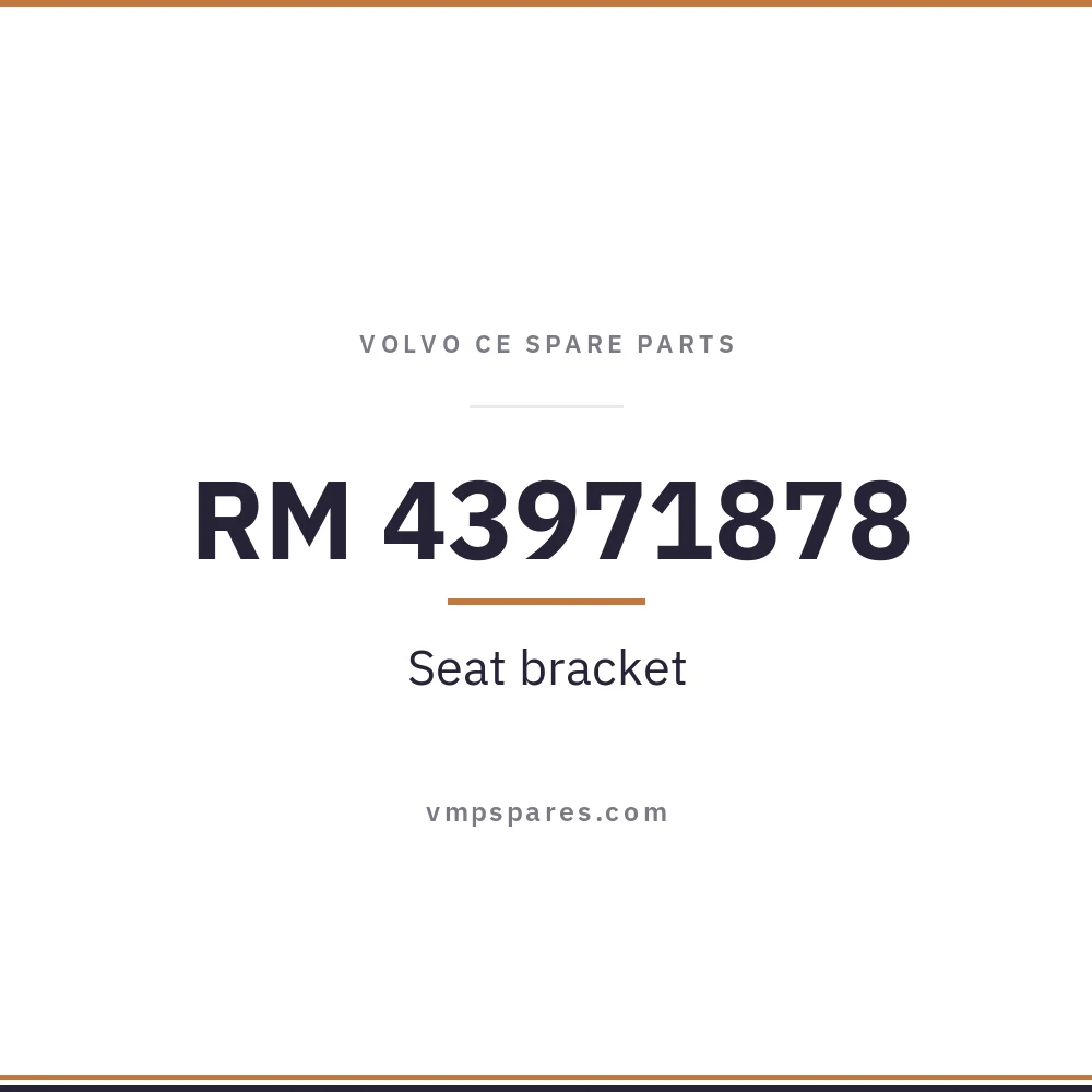 RM 43971878 – Seat bracket