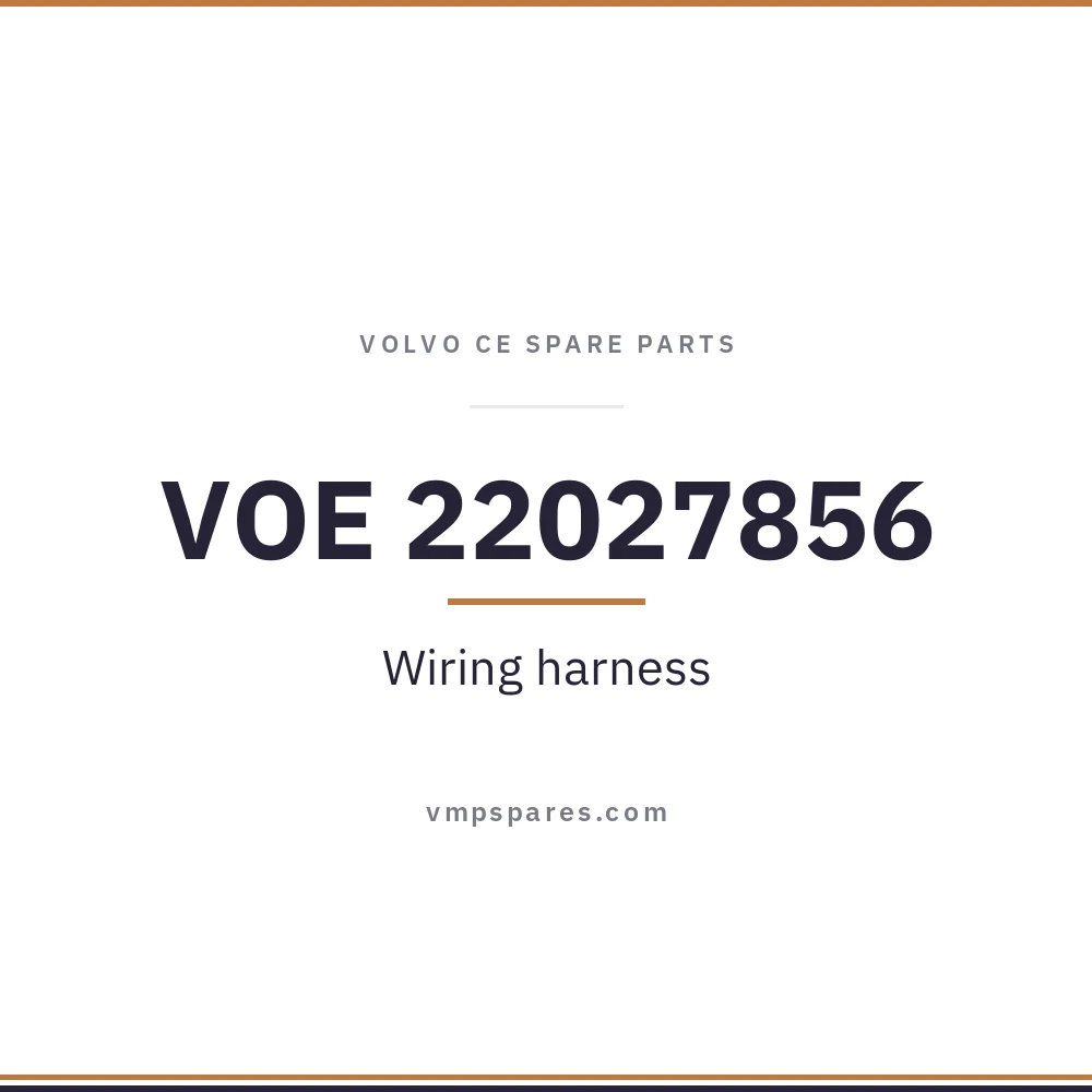 VOE 22027856 – Wiring harness