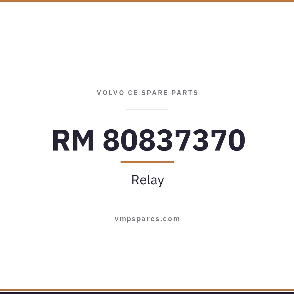 RM 80837370 – Relay