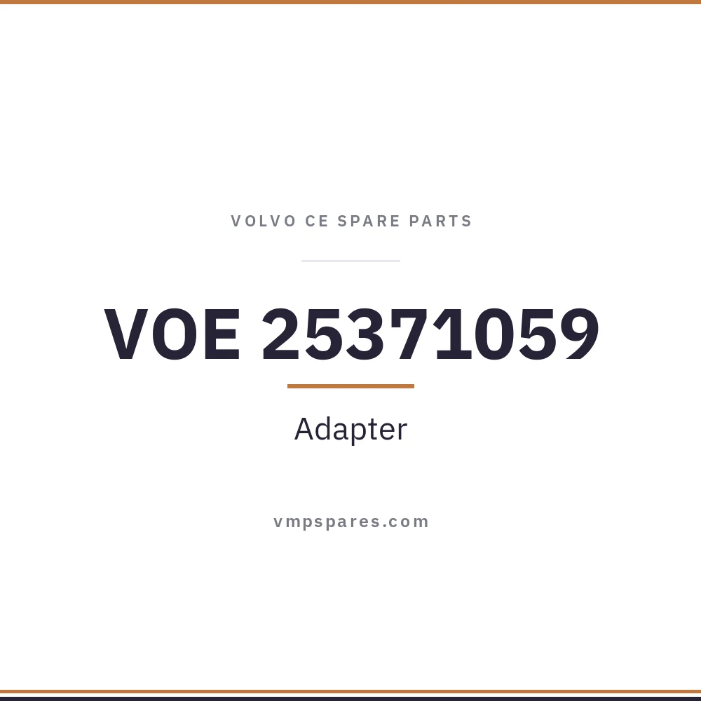 VOE 25371059 – Adapter
