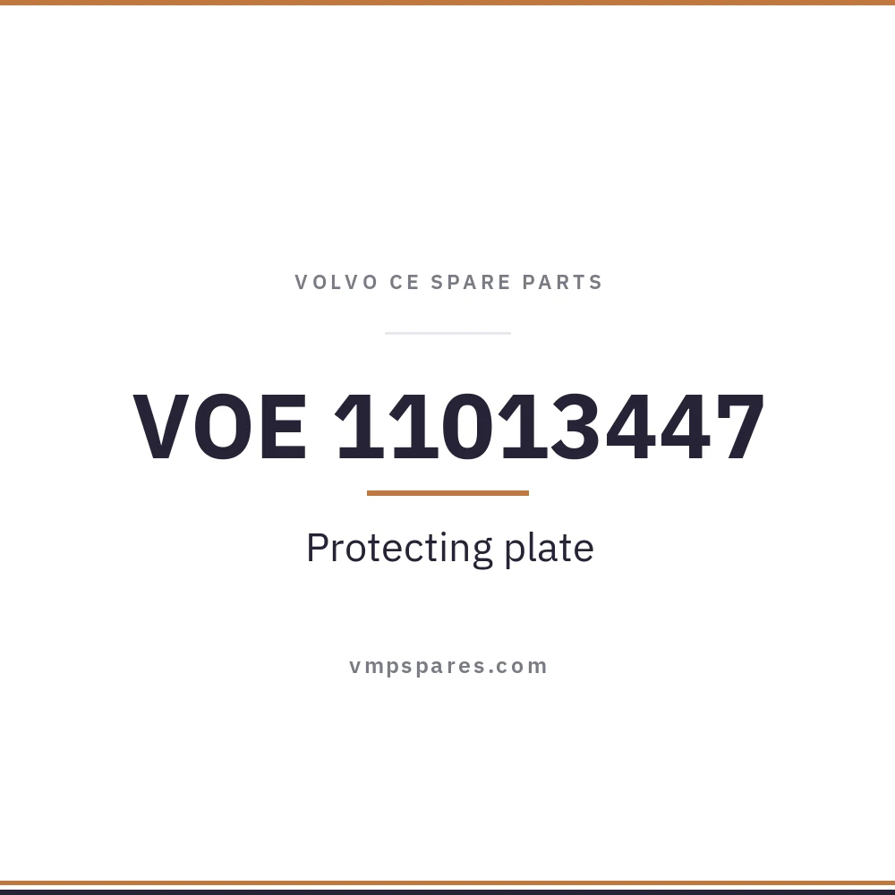 VOE 11013447 – Protecting plate