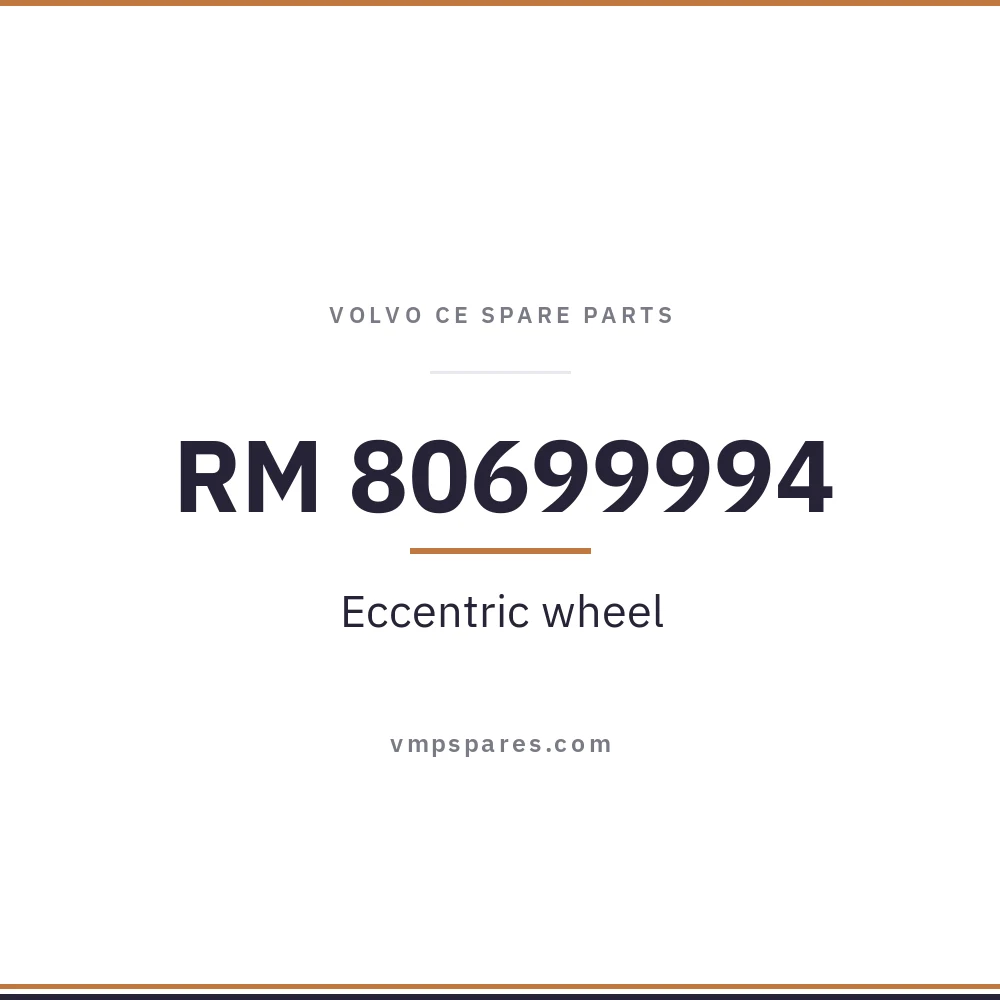 RM 80699994 – Eccentric wheel