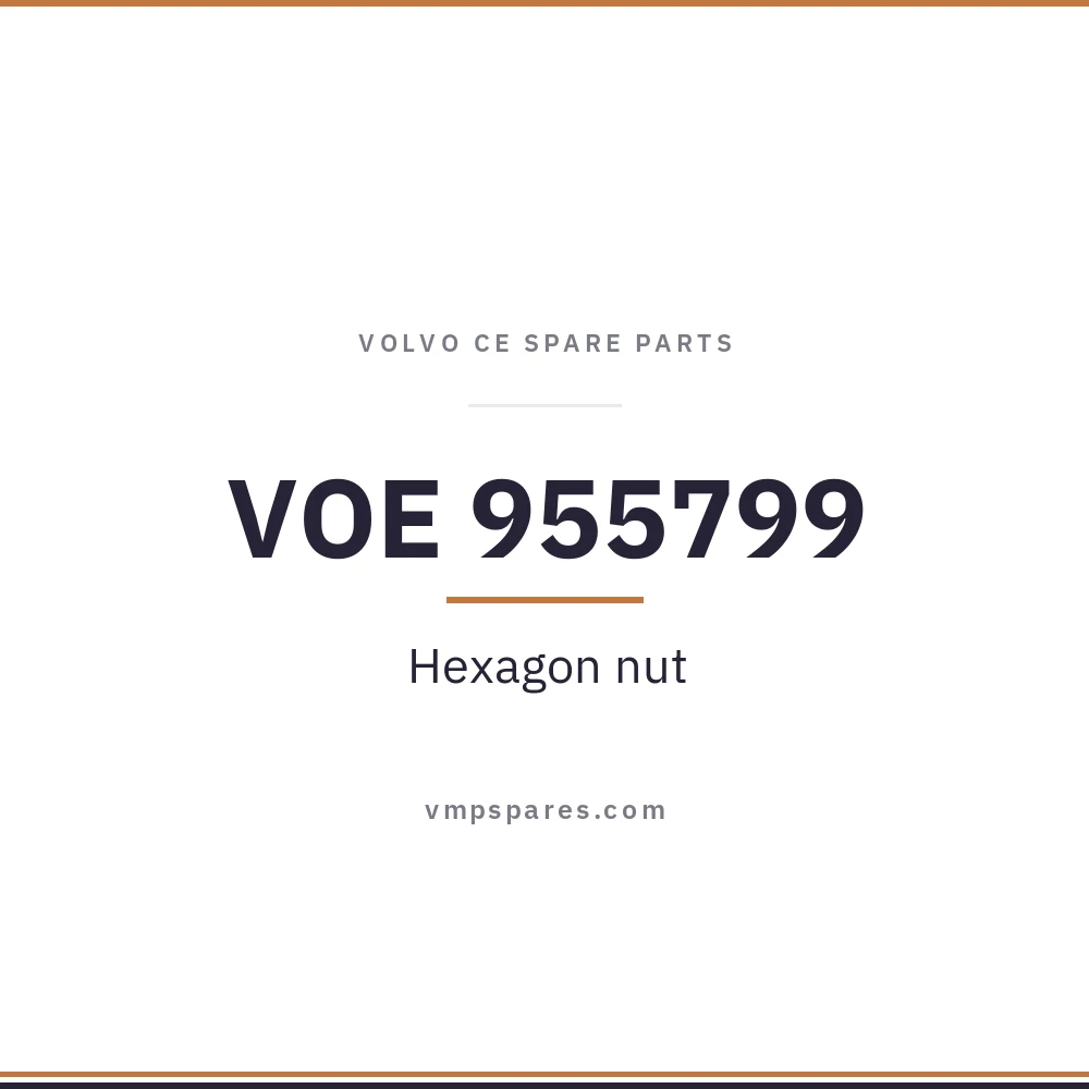 VOE 955799 – Hexagon nut