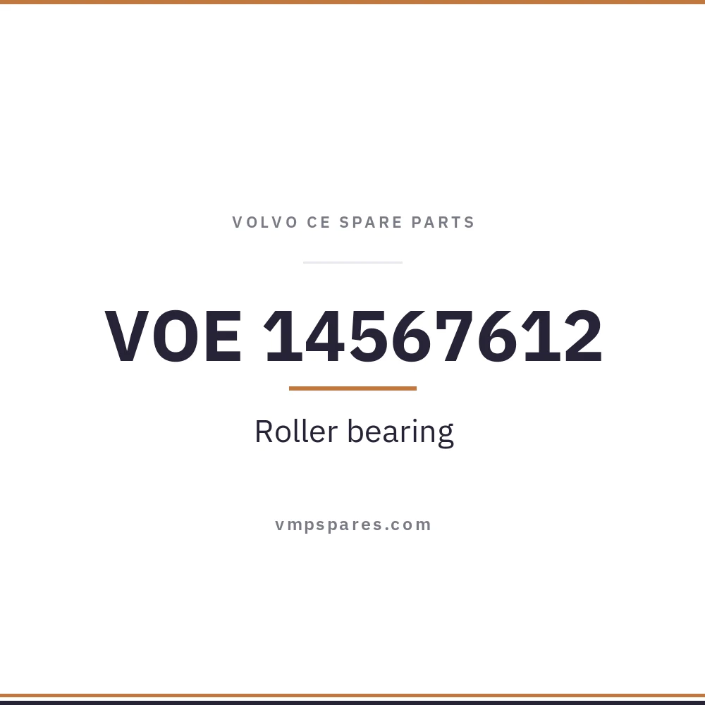 VOE 14567612 – Roller bearing