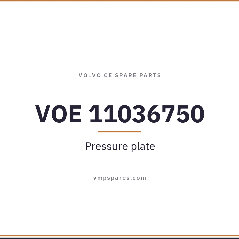 VOE 11036750 – Pressure plate