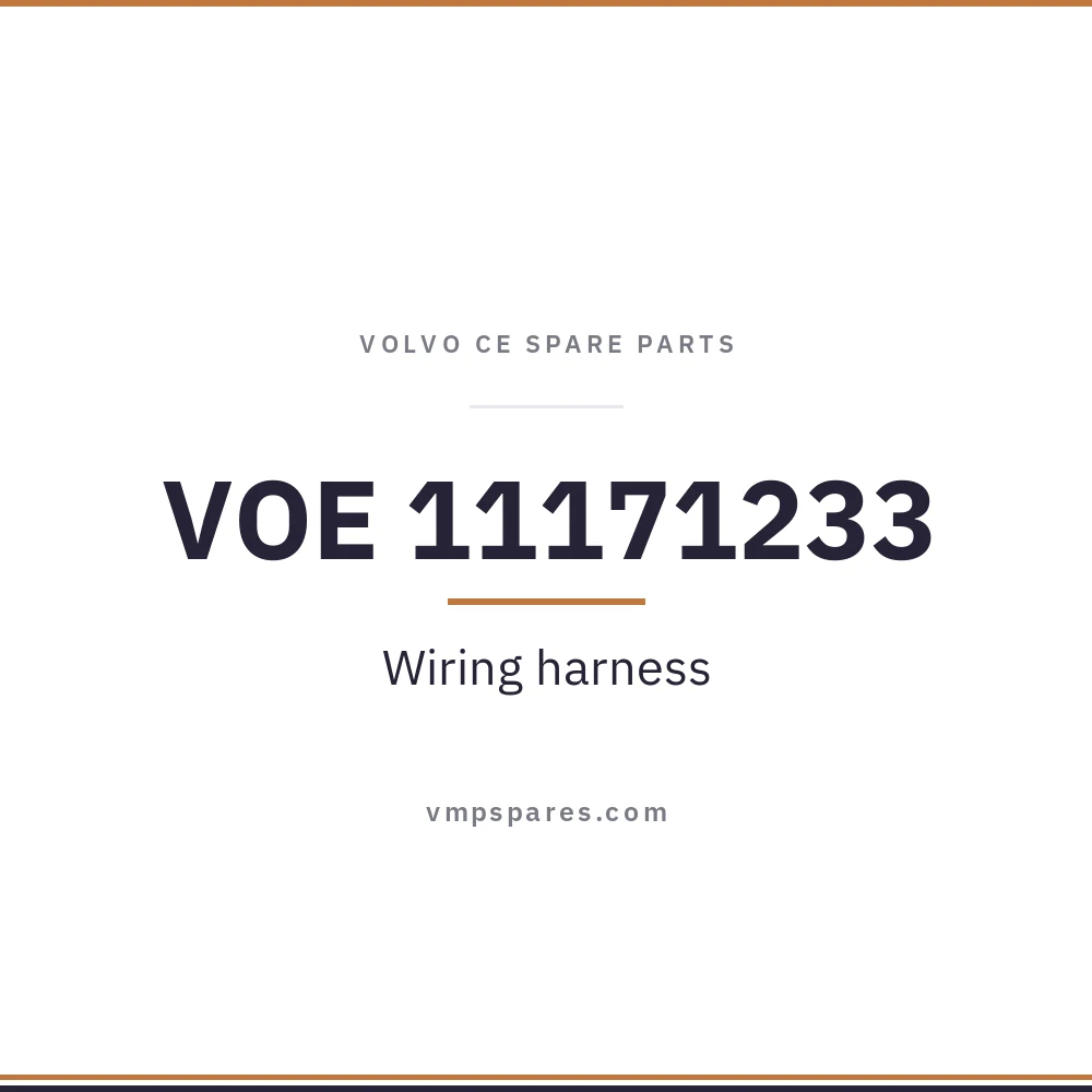VOE 11171233 – Wiring harness