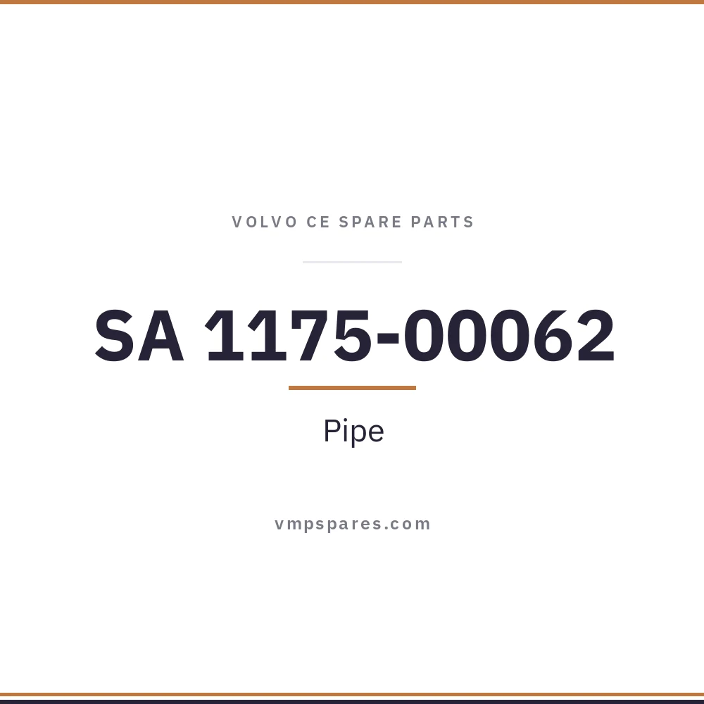SA 1175-00062 – Pipe