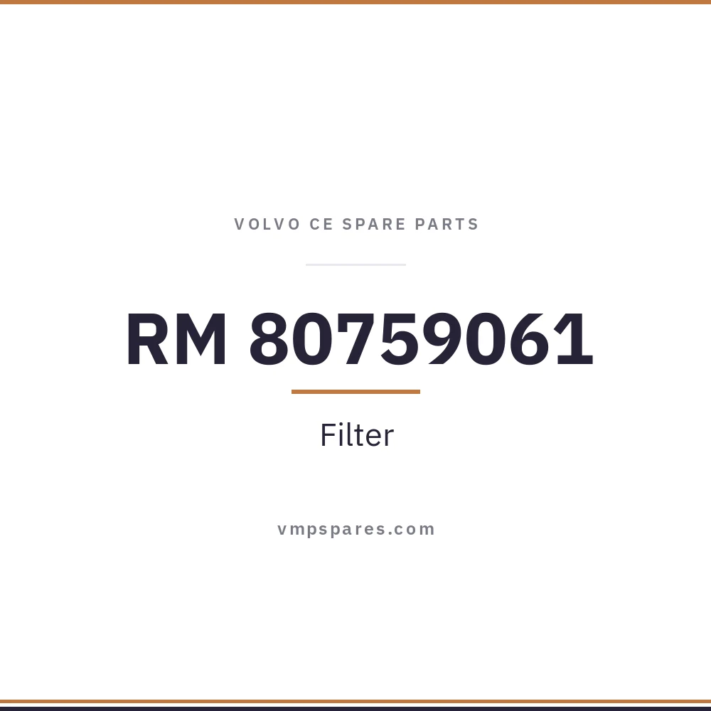 RM 80759061 – Filter