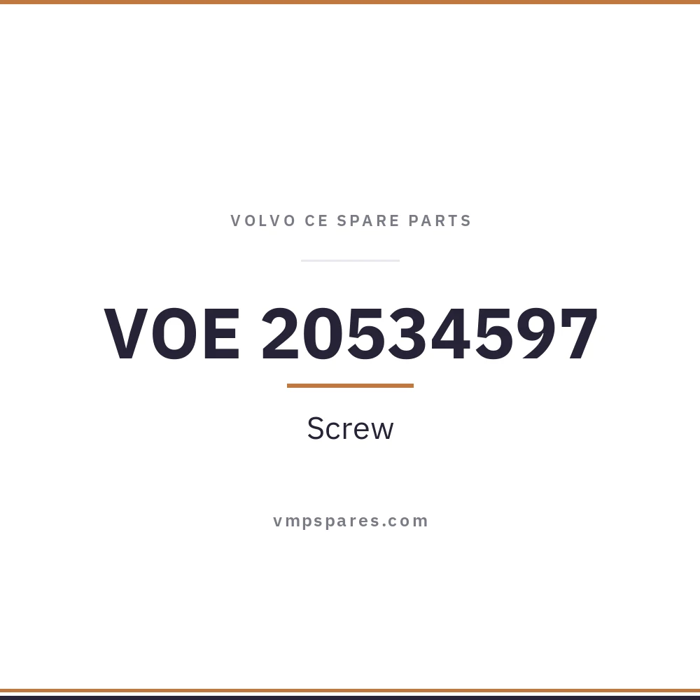 VOE 20534597 – Screw