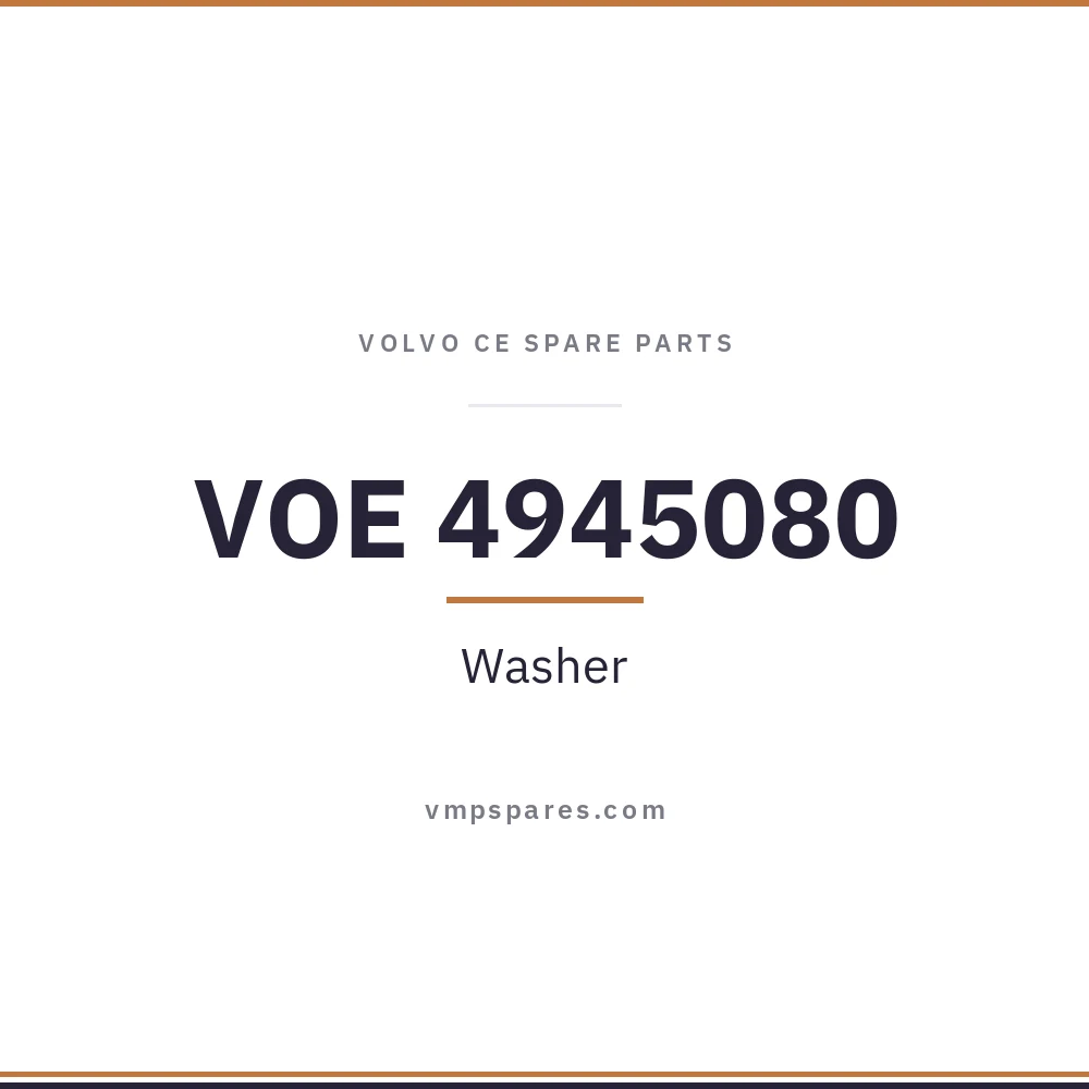VOE 4945080 – Washer