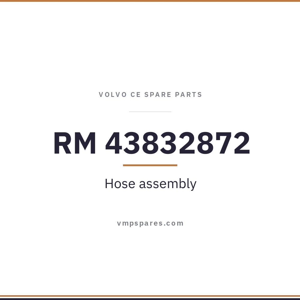 RM 43832872 – Hose assembly