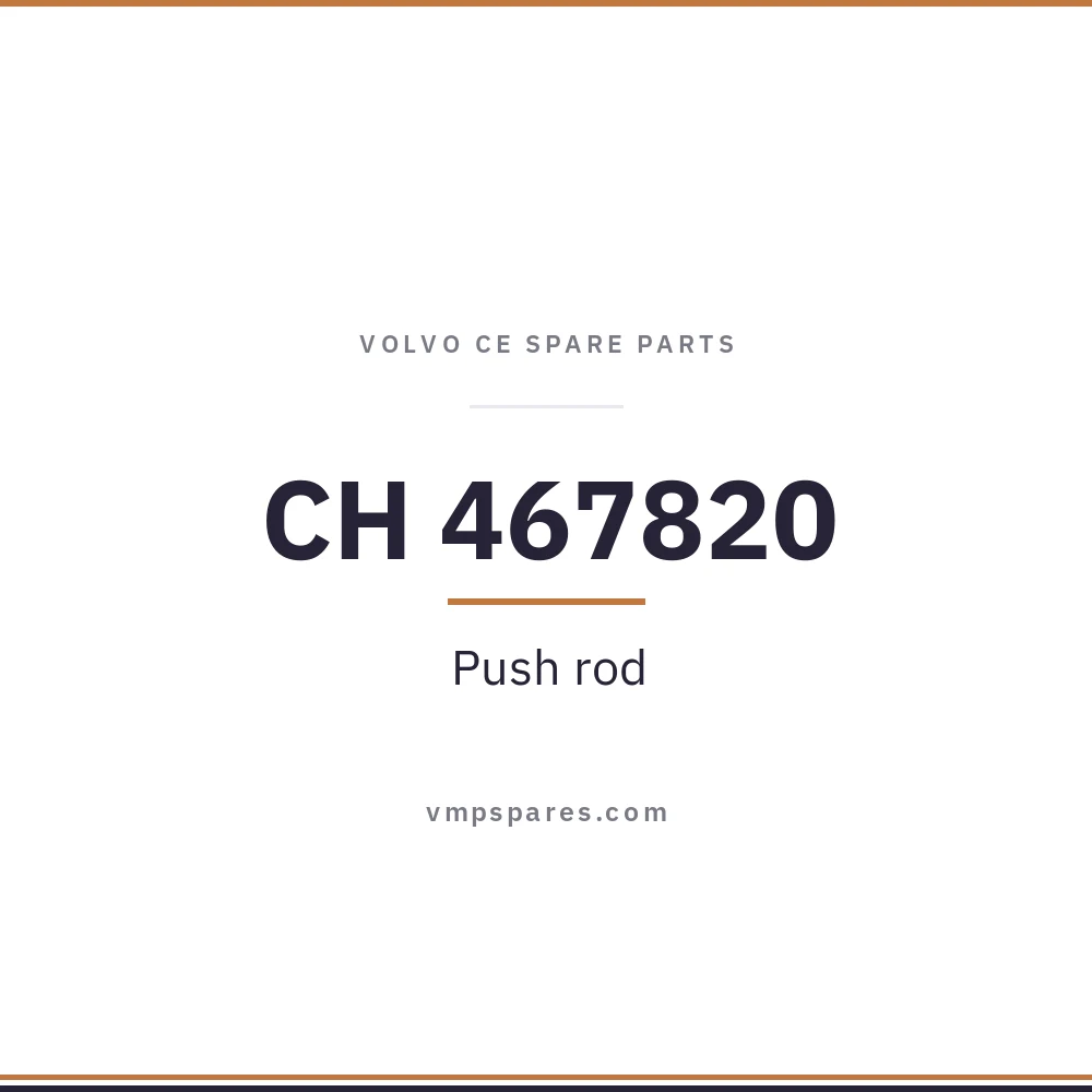 CH 467820 – Push rod