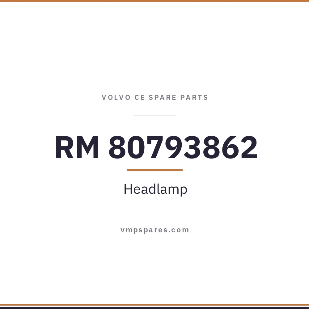 RM 80793862 – Headlamp