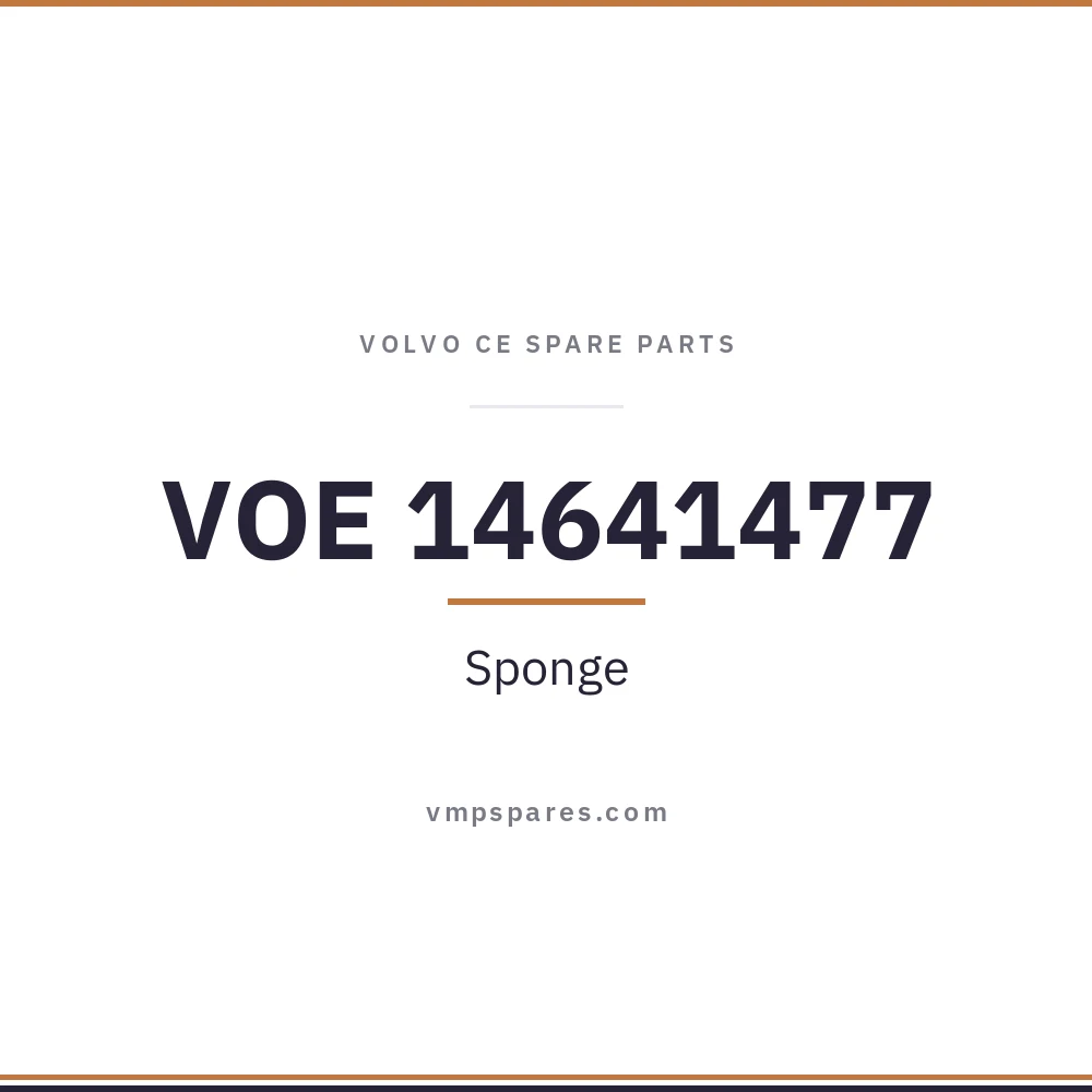 VOE 14641477 – Sponge