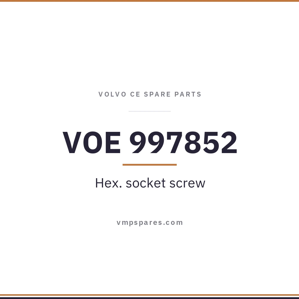 VOE 997852 – Hex. socket screw