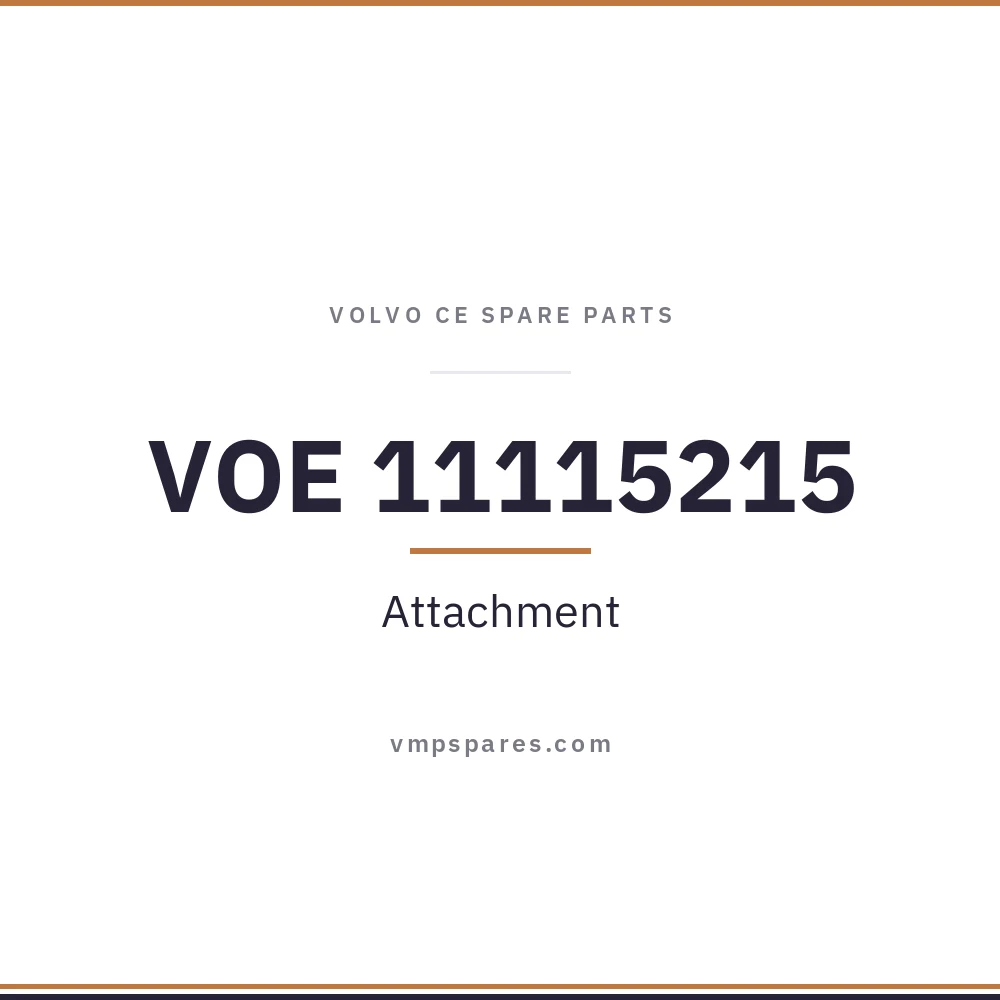 VOE 11115215 – Attachment