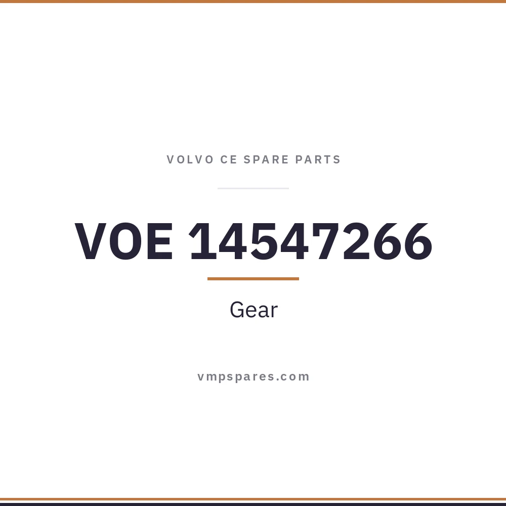 VOE 14547266 – Gear