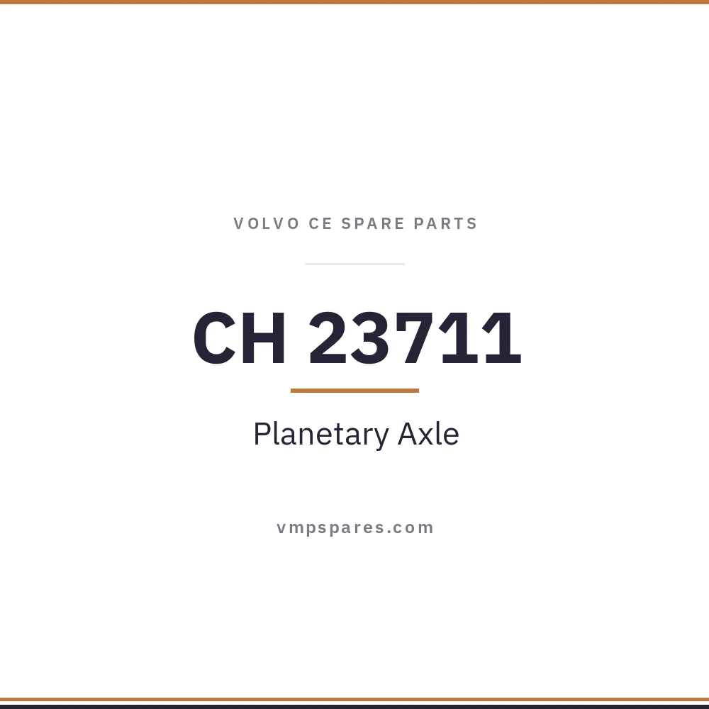CH 23711 – Planetary Axle