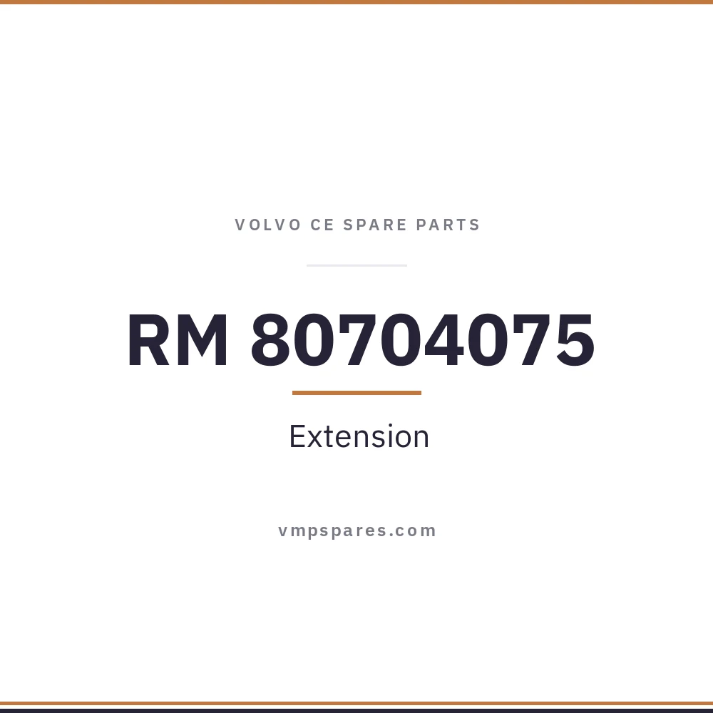 RM 80704075 – Extension