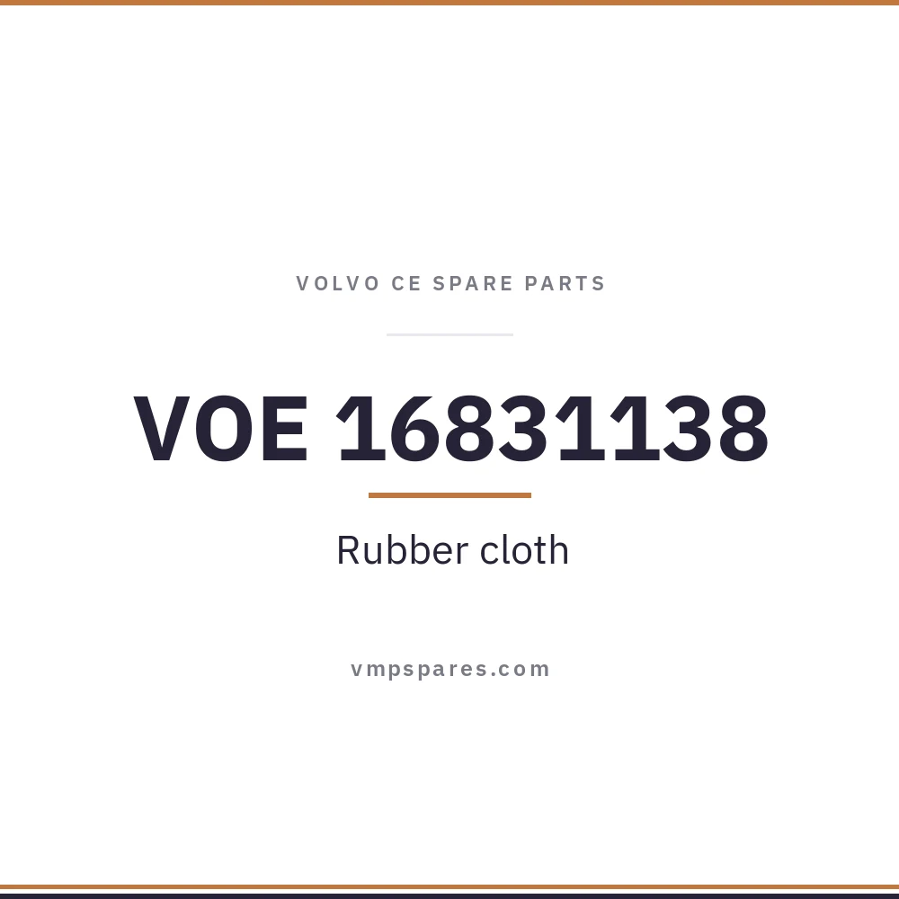 VOE 16831138 – Rubber cloth