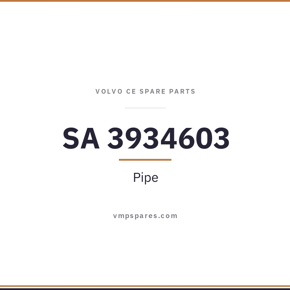SA 3934603 – Pipe