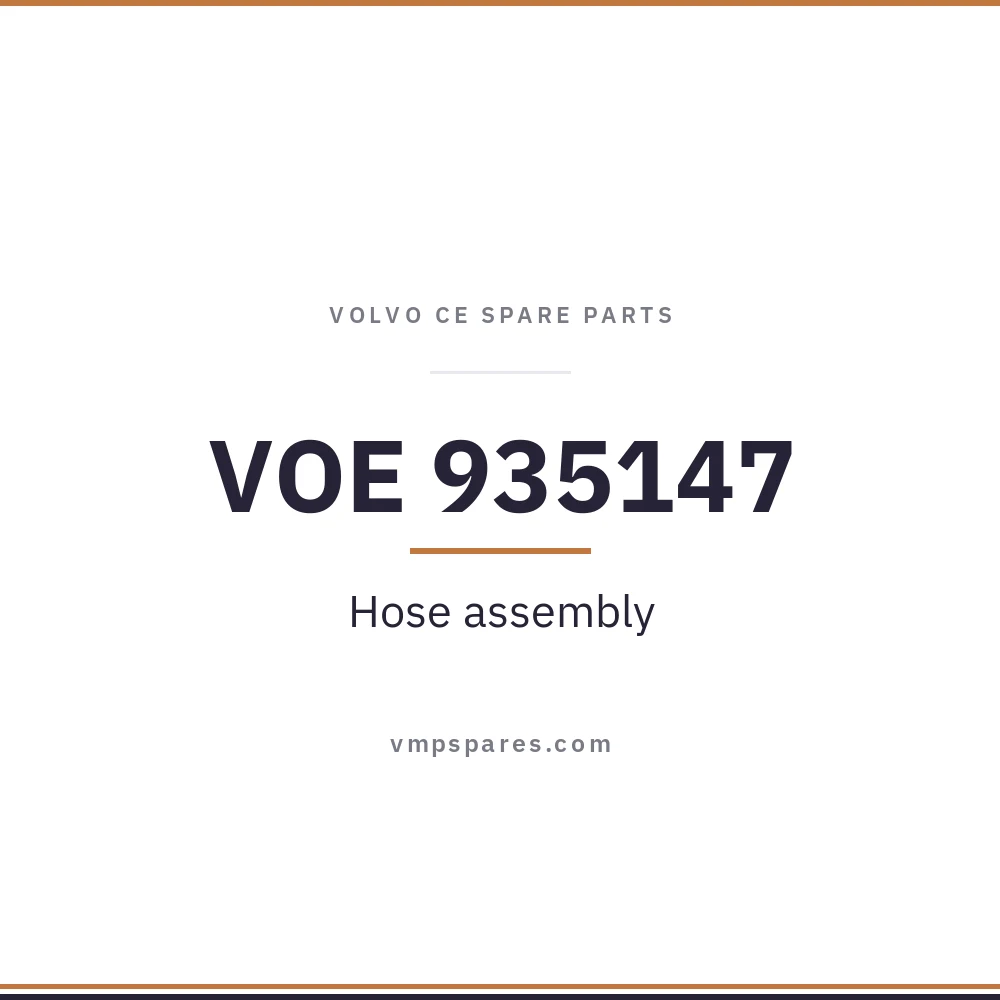 VOE 935147 – Hose assembly