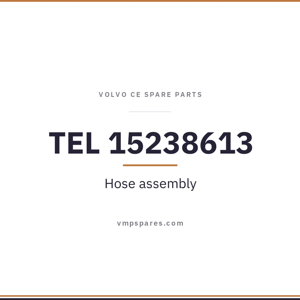 TEL 15238613 – Hose assembly
