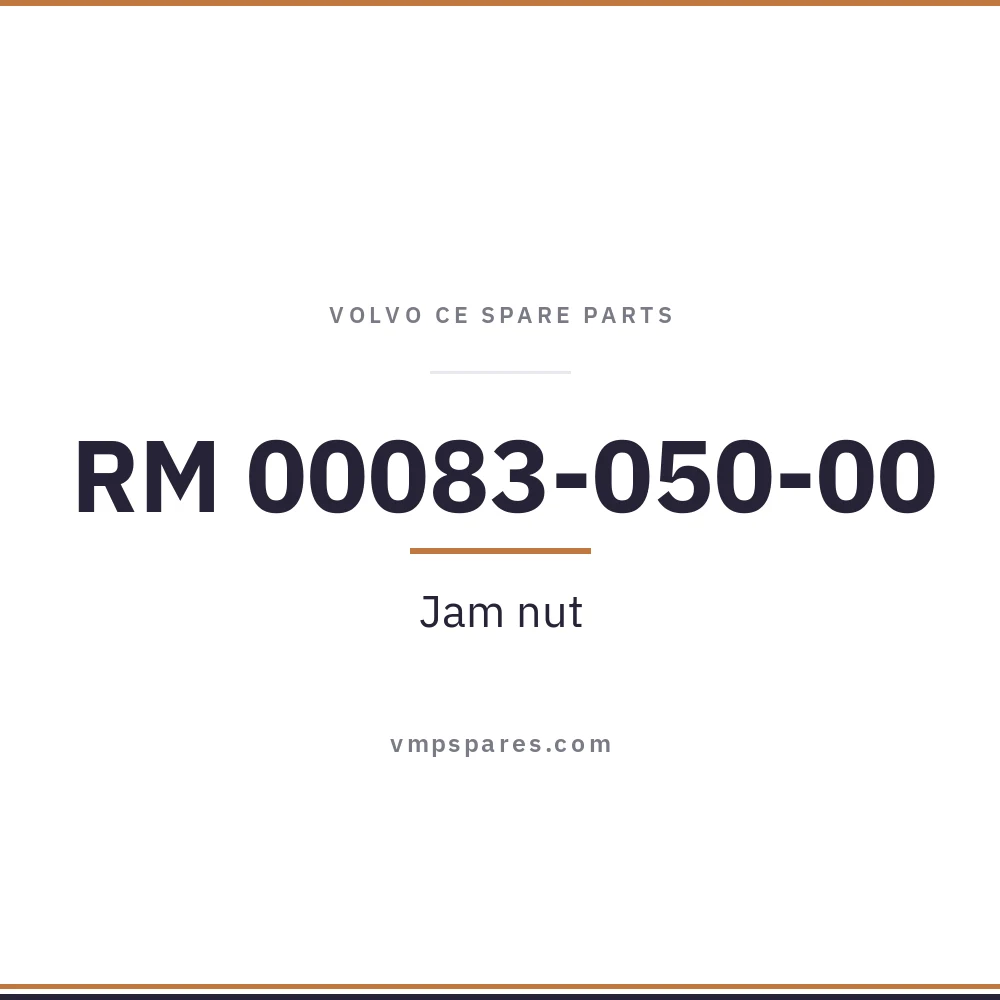 RM 00083-050-00 – Jam nut