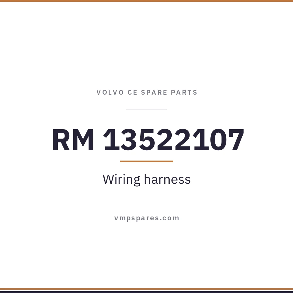 RM 13522107 – Wiring harness