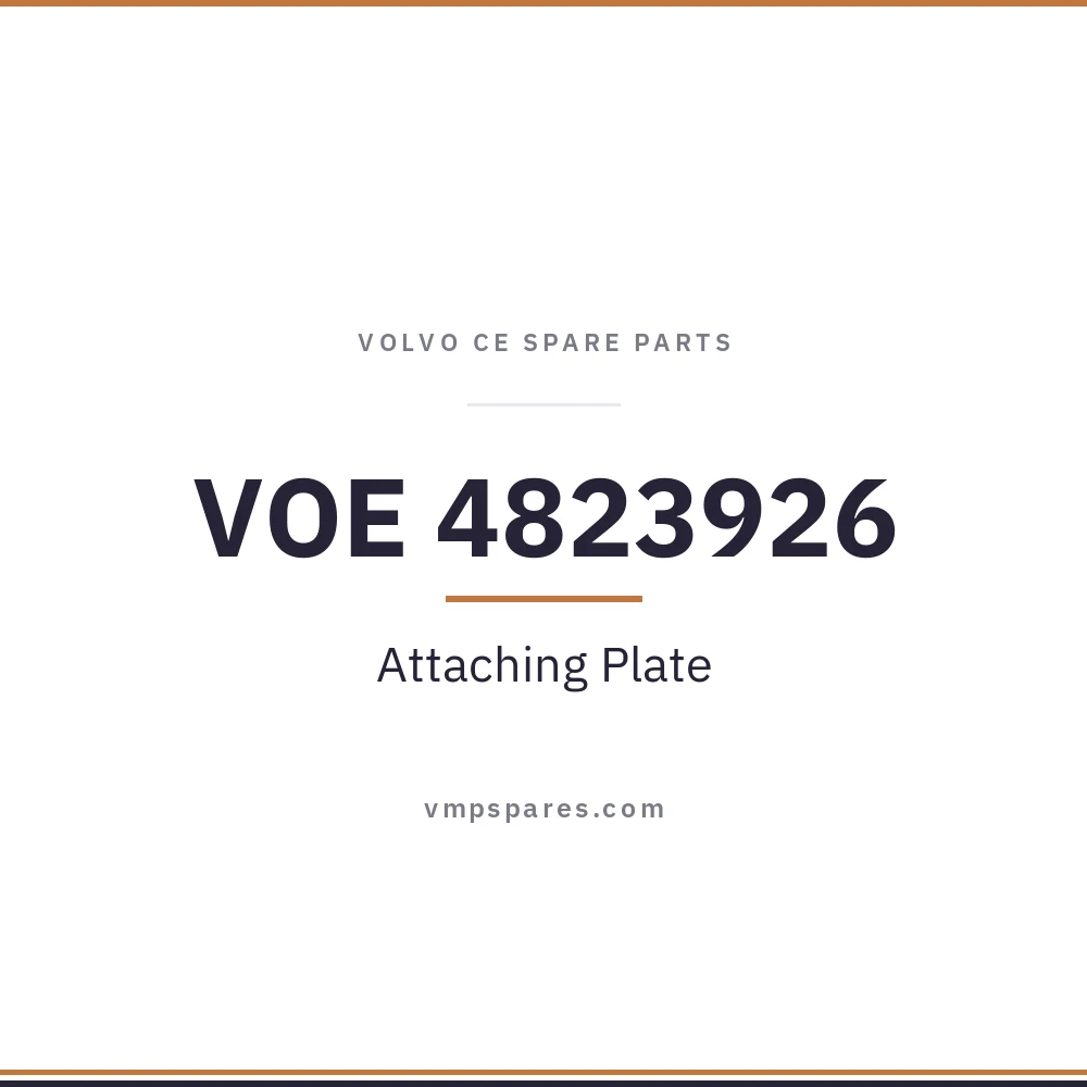 VOE 4823926 – Attaching Plate