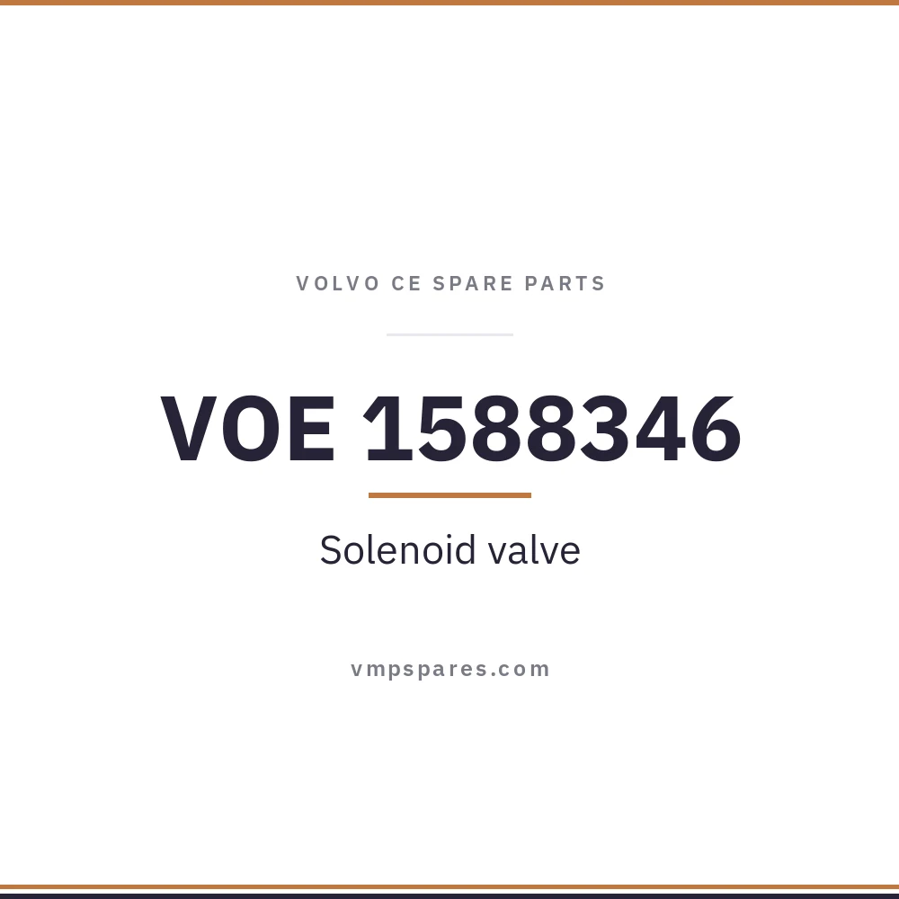 VOE 1588346 – Solenoid valve