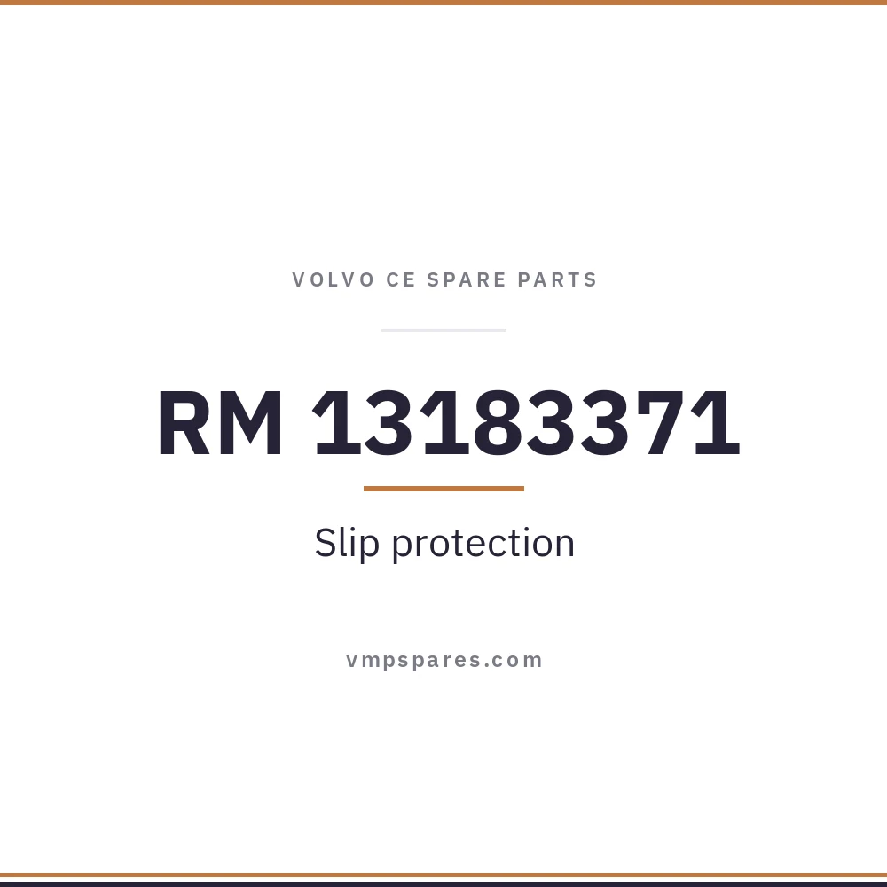 RM 13183371 – Slip protection